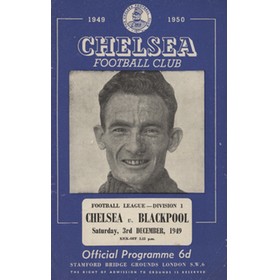 CHELSEA V BLACKPOOL 1949-50 FOOTBALL PROGRAMME
