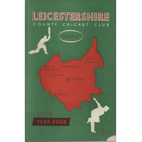 LEICESTERSHIRE COUNTY CRICKET CLUB 1958 YEARBOOK